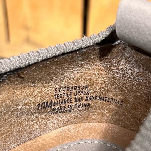 Sofft Shamira Knit Taupe Gray Perforated Brogue Sneakers Shoes Womens Size 10 - Picture 11 of 11